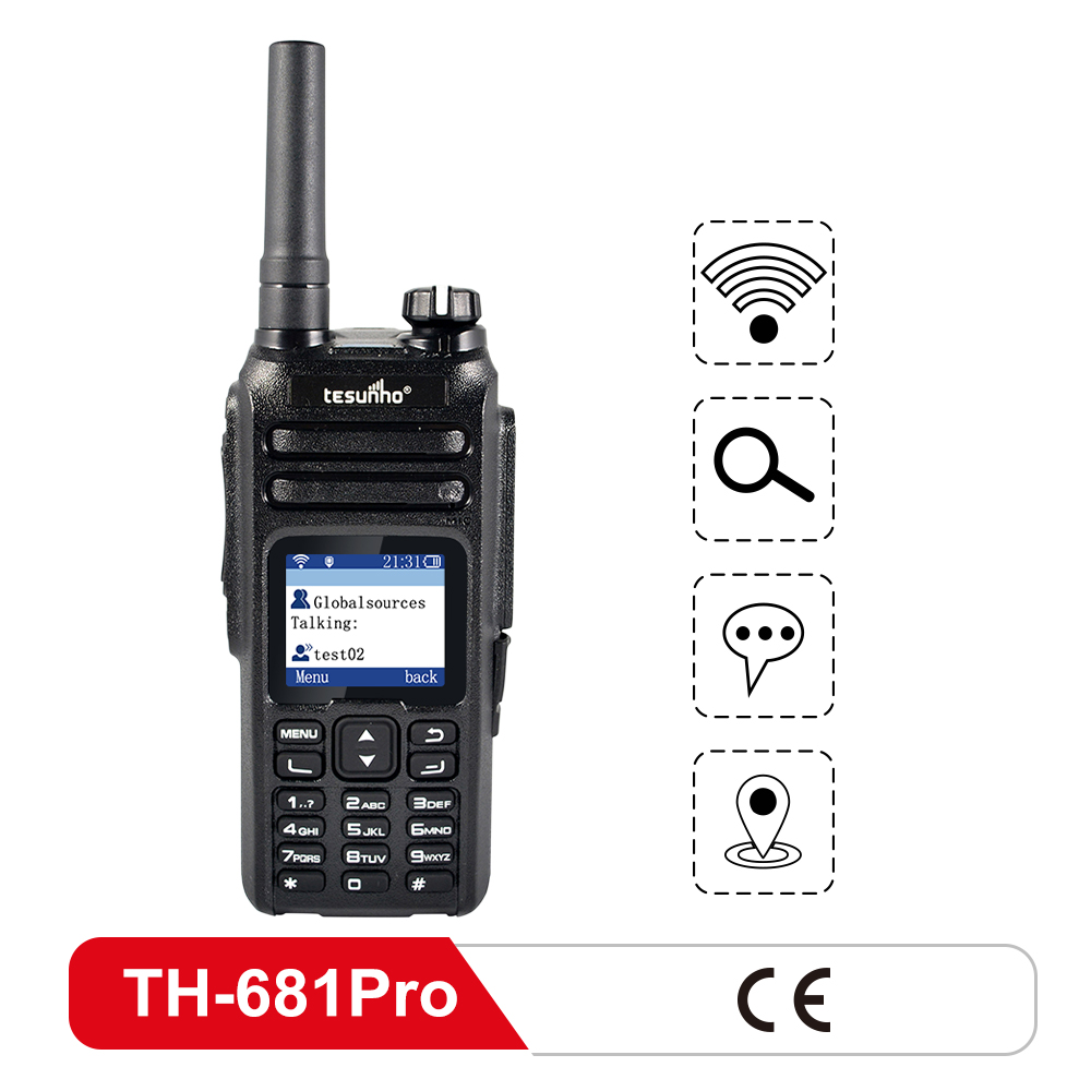 PoC+GPS Walkie Talkie TH-681pro